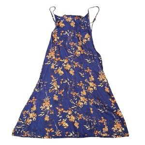 NWT Intimately Free People In Control Mini Slip Dress in Twilight Combo